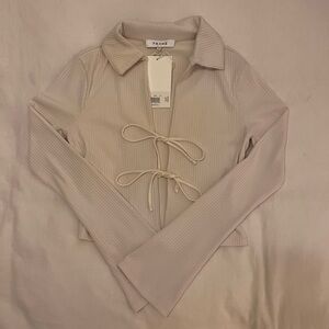 Frame Front tie blouse